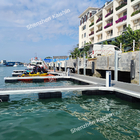 Aluminum Alloy 6061 T6  Yacht Floating Dock Marina Floating Walkway Fingers With LLDPE Floats