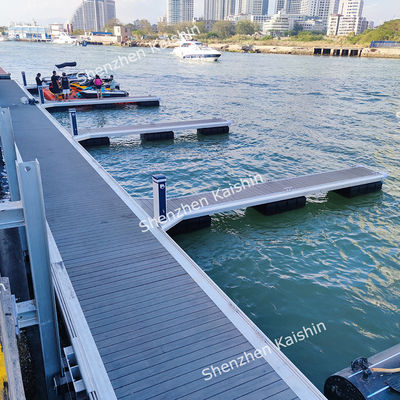 Marina Floating Finger Dock with Anti-Slip Surface LLDPE EPS Foam