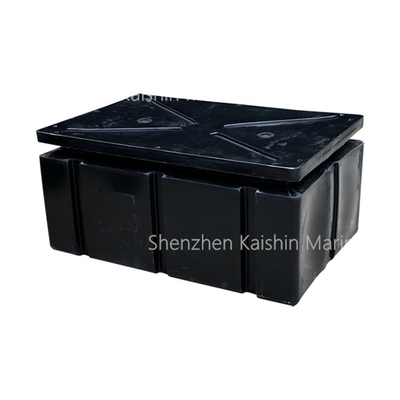 Square Modular Black Color HDPE Floating Pontoon Yacht Jet Ski Dock With EPS Foam