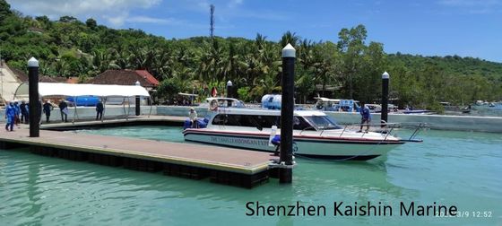 High Corrosion Resistance Floating Dock with 15 to 20 Years Lifespan and UV Resistance for Marine Platforms