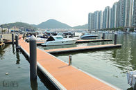 Long-Lasting Yacht Floating Pontoon Dock For Marina Project Aluminum Alloy Floating Walkway For Boat Ship