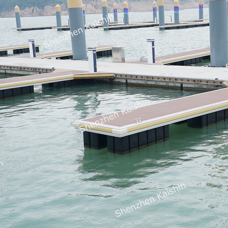 Marina Aluminium Floating Dock Pontoon Flexible Movement Finger Dock