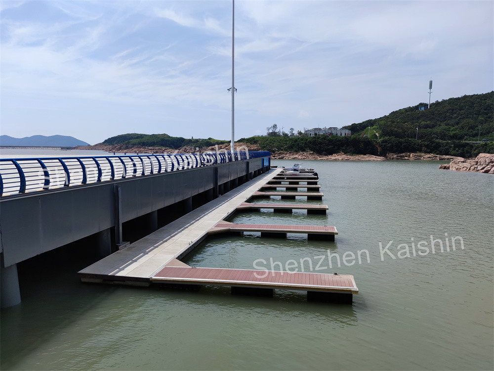 Waterproof Aluminum Floating Docks Marine Grade Jet Ski Floating Pontoon